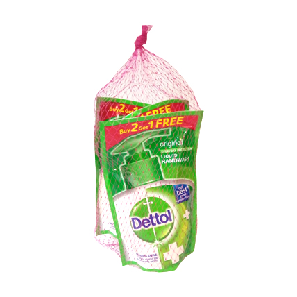 Dettol Hand Wash Original Buy 2 Get 1 Free